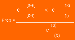 fórmula de cálculo de probabilidade para loterias